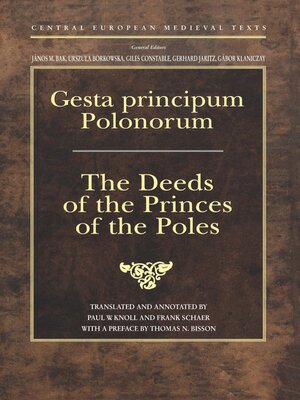 cover image of Gesta principum Polonorum